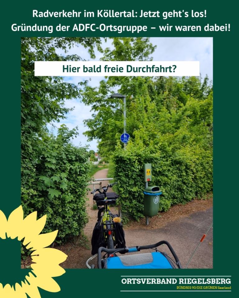 Neue ADFC-Ortsgruppe Köllertal – Wir sind dabei!