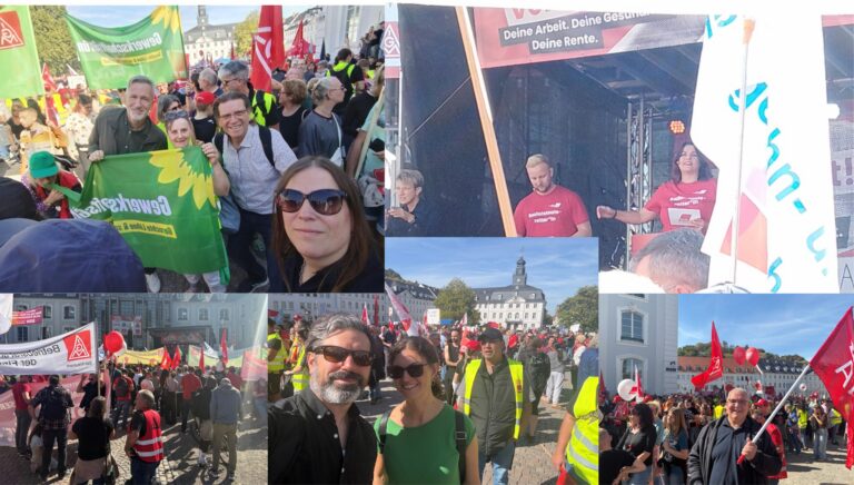 Sozialstaat-Demo der DGB-Gewerkschaften am 26.09. in Saarbrücken
