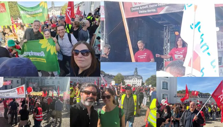 Sozialstaat-Demo der DGB-Gewerkschaften am 26.09. in Saarbrücken