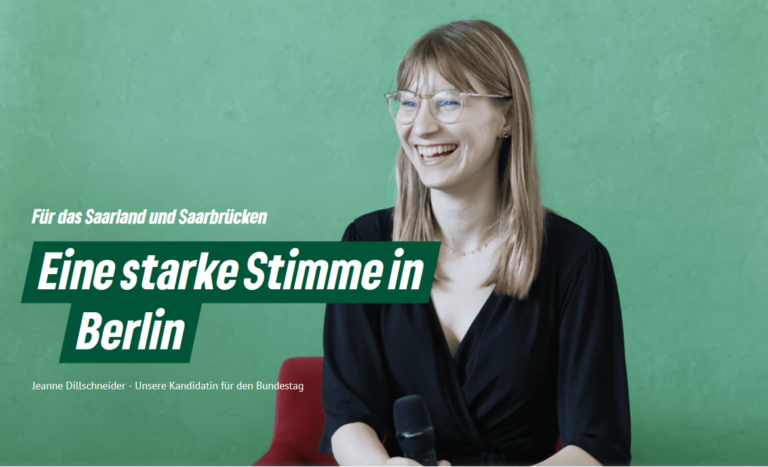 Direktkandidation Jeanne Dillschneider stellt sich vor