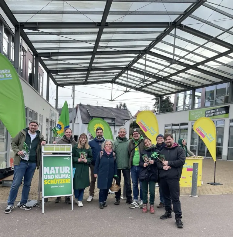 Der Bundestag-Wahlkampf 2025 geht zu Ende – Unser letzter Infostand am 22.2.